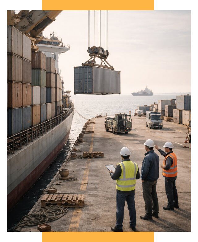 Морские перевозки грузов по миру от 46008 р. | СетСервис-Трж