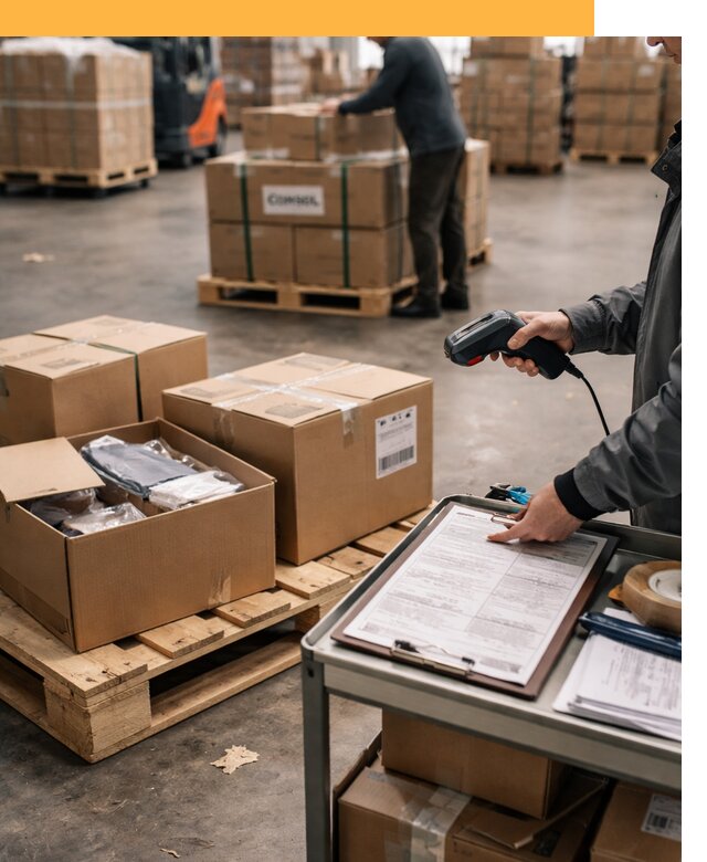 Сборные грузы из Китая: доставка, склад и таможня от 18403