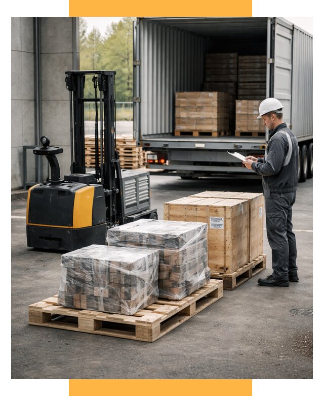 Доставка оборудования из Европы под ключ от 46008 р. | СетСервис-Трж