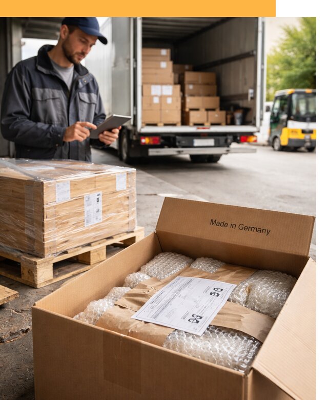 Доставка грузов из Германии от 46008 руб с таможенным оформлением