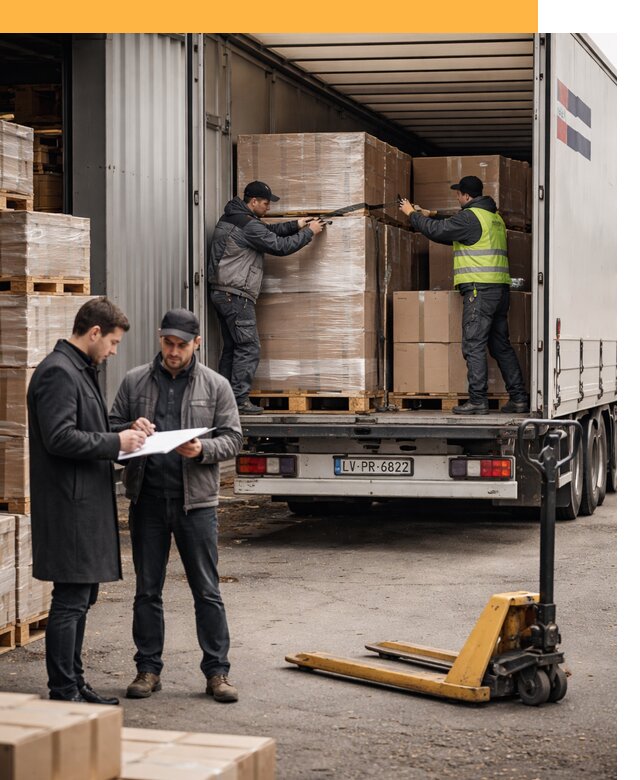 Автоперевозки из Латвии — международная доставка от 76680