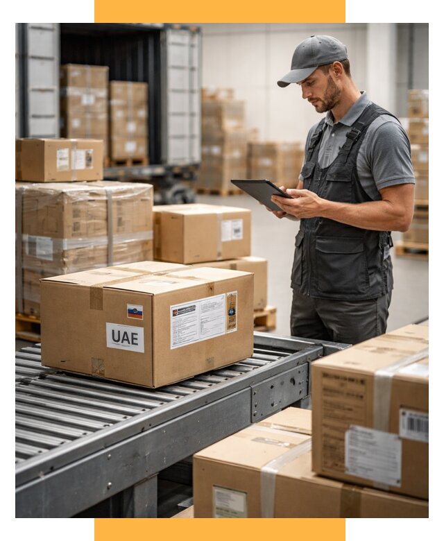 Доставка грузов из ОАЭ в Россию от 613 р., СетСервис-Трж