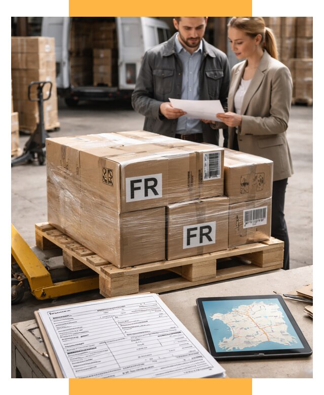 Доставка грузов в Францию от 25560 р., логистика СетСервис-Трж