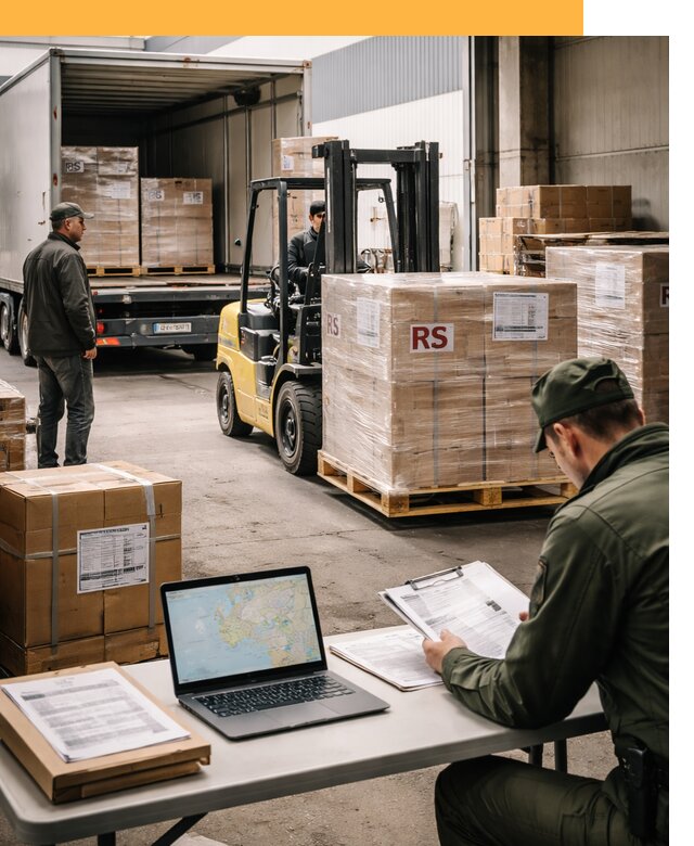 Доставка грузов в Сербию от 46008 руб, международные перевозки