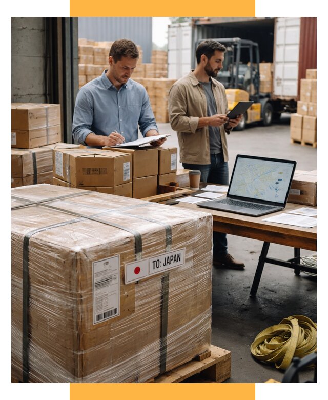 Доставка грузов в Японию от 25560 р., логистика СетСервис-Трж