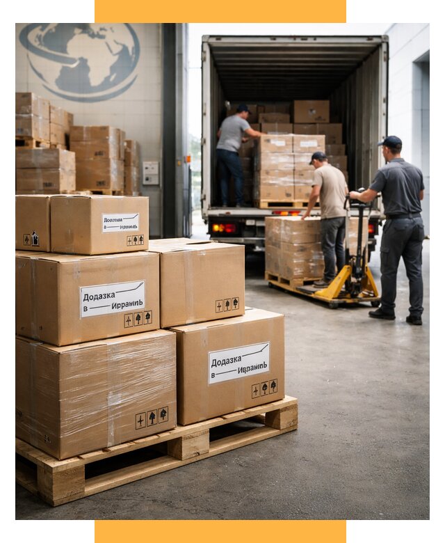 Доставка грузов в Израиль и экспорт от 46008 р. СетСервис-Трж