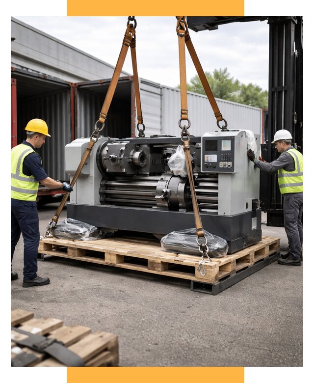 Перевозка станков и таможня от 61344 р. | СетСервис-Трж логистика