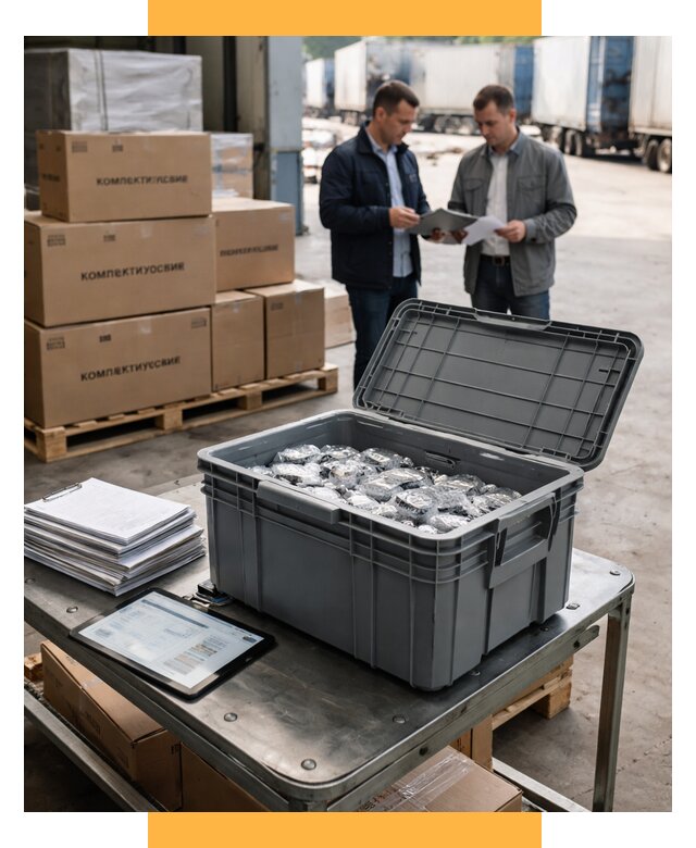 Перевозка комплектующих из Китая от 6646 р. | СетСервис-Трж