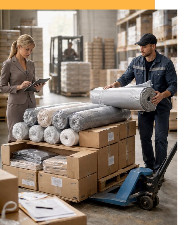 Перевозка текстиля по миру от 15336 руб. с таможней и страхованием