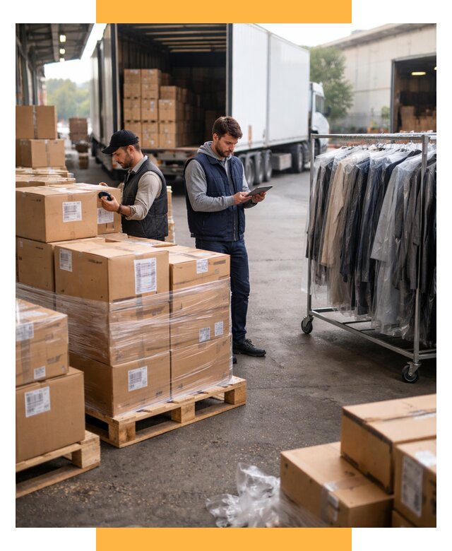 Перевозка и доставка одежды из Китая от 7668 р., СетСервис-Трж