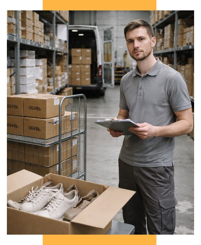 Доставка обуви из Китая и Турции от 4601 р. СетСервис-Трж