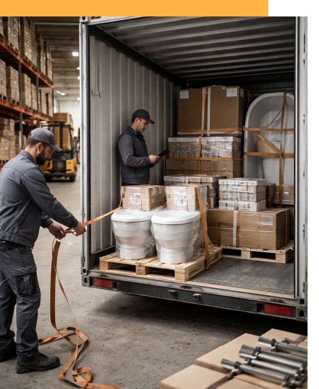 Перевозка сантехнического оборудования по России и миру от 1840