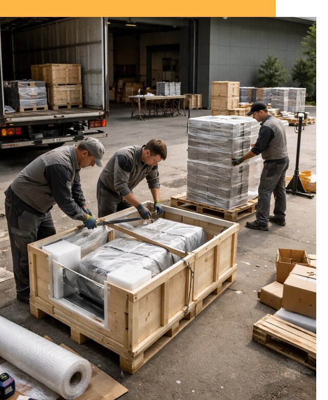 Перевозка выставочных грузов по миру от 25560 руб за м2 с таможней