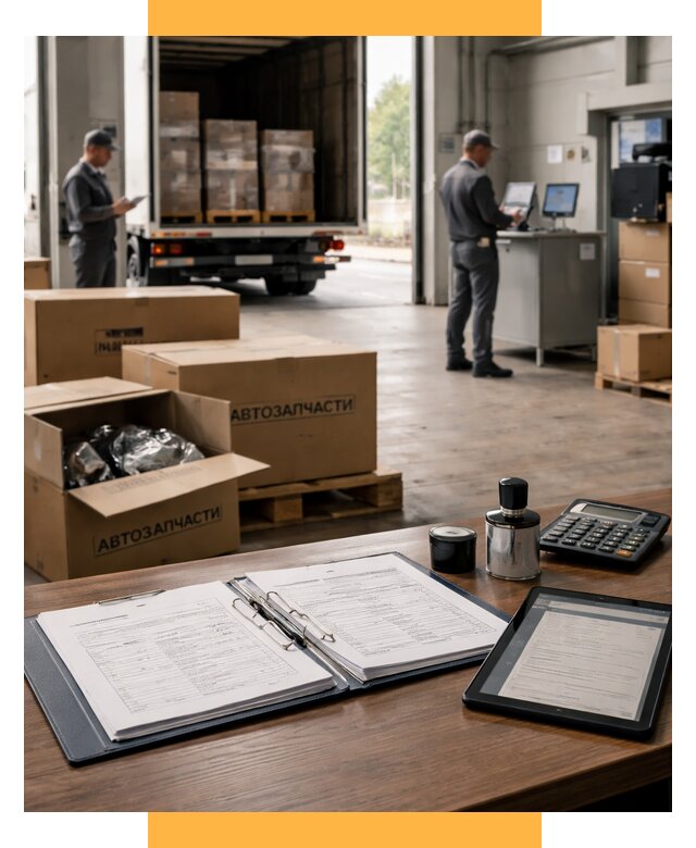 Таможенное оформление автозапчастей под ключ от 8690 р., СетСервис-Трж