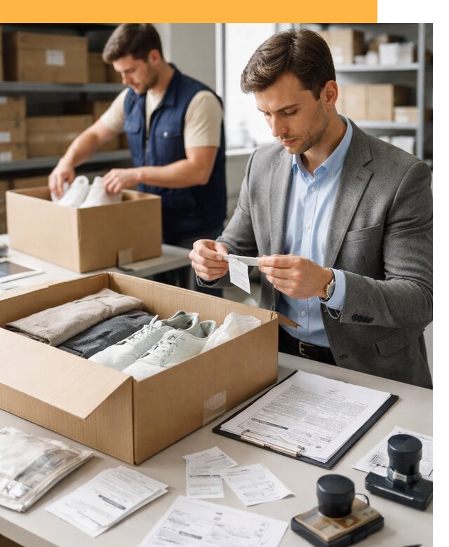 Таможенное оформление одежды и обуви по выгодной цене от 6646 руб