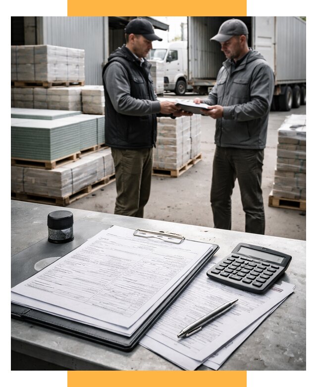Таможенное оформление стройматериалов от 8690 р. | СетСервис-Трж