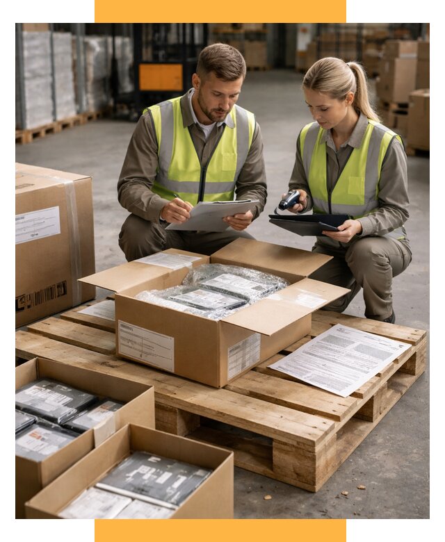 Инспекция товара перед отправкой от 4601 р. | СетСервис-Трж