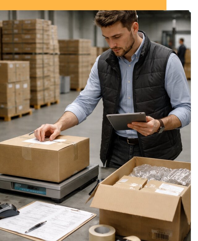 Инспекция товара перед отправкой контроль качества и комплектации от 4601 руб